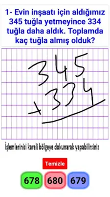 3. Sınıf Eğlenceli Matematik android App screenshot 2